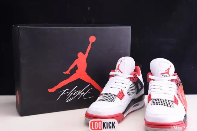 Rep 4 Air Jordan Red (2020) Fire DC7770-160 Retro 0508